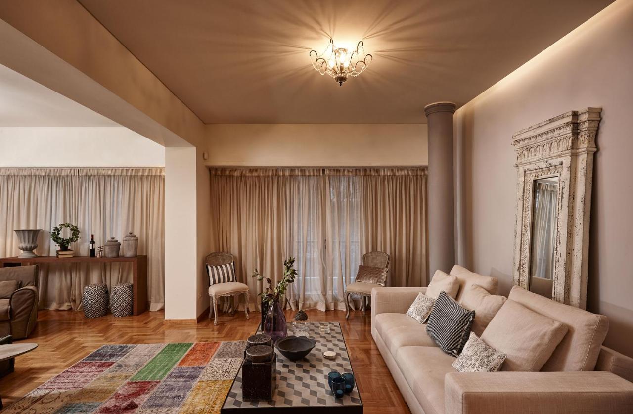 Kolonaki Square Elegant Apartment Atenas Exterior foto